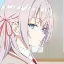 Стикер Tokidoki Bosotto Russia go de Dereru Tonari no Alya san
