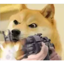 Стикер Doge(Ⲁⲡⲁⲛⲟⲅⲃ)