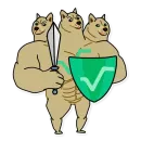 Стикер Doge³