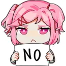 Стикер Doki Doki Literature Club