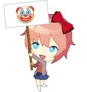 Стикер Doki Doki Literature Club