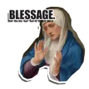 Стикер Dont Look at me