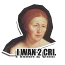 Стикер Dont Look at me