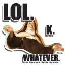 Стикер Dont Look at me