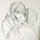 Стикер Bungo stray dogs