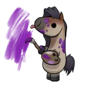 Стикер Draft Horse Plushie