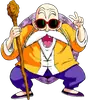 Стикер Dragon Ball Scimmia San