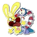 Стикер Веселые лесные друзья