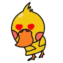 Стикер Duck from China