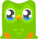 Стикер Duolingo