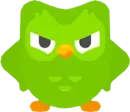 Стикер Duolingo