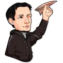 Стикер Pavel Durov