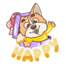 Стикер Dustin_dog
