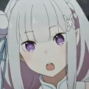 Стикер Re Zero Жизнь с нуля в альтернативном мире