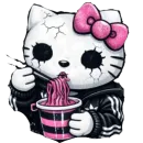 Стикер EMO KITTY