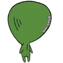 Стикер 👽 ET PEPE 👽