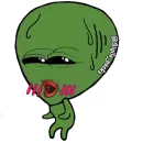 Стикер 👽 ET PEPE 👽