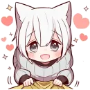 Усталый котенок