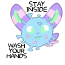 Стикер Easter Bunny