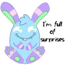 Стикер Easter Bunny