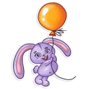 Стикер Easter Rabbit Toy