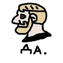 Стикер Еблан