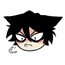 Стикер Edgy catboy