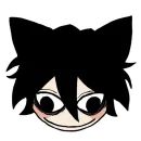 Стикер Edgy catboy