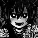 Стикер Magic 8 Ball Cat