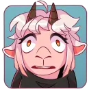 Стикер Эйко без надписей