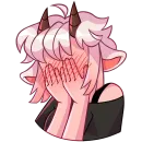 Стикер Эйко без надписей