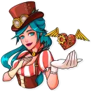 Стикер Elizabeth