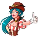 Стикер Elizabeth