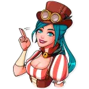 Стикер Elizabeth