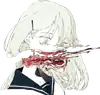 Стикер Ero guro (Gore)