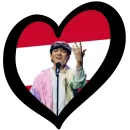 Стикер Eurovision Flags