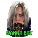 Стикер Billie?