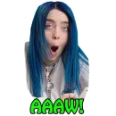 Стикер Billie?