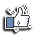 Стикер Facebook Likes