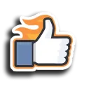 Стикер Facebook Likes