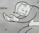 Стикер Fallout Vault Boy