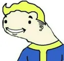Стикер Fallout Vault Boy