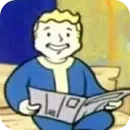 Стикер Fallout Vault Boy
