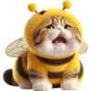 Стикер Котик БиБи