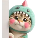 Дино котики