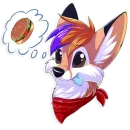 Стикер Fennec Art