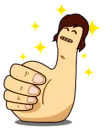 Стикер Fingers