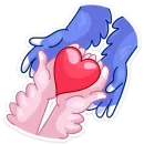 Стикер Фин и Фенечка