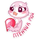 Стикер Фин и Фенечка