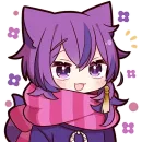 Фиолетовый Кот